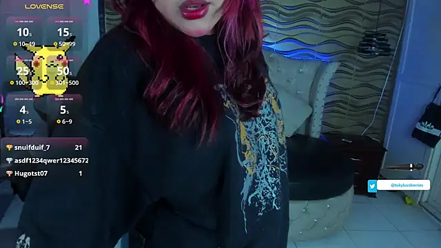 Snapshot of toky_doll chatting on February 21, 2025, 9:11 pm toky doll online show from February 21, 2025, 9:11 pm