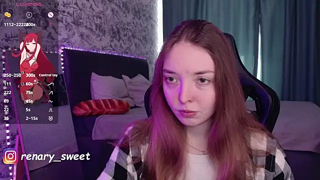 Snapshot of renary_sweet chatting on October 5, 2025, 6:26 am renary sweet online show from October 5, 2025, 6:26 am
