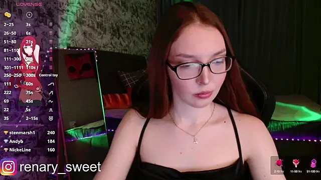 Snapshot of renary_sweet chatting on February 28, 2025, 9:12 pm renary sweet online show from February 28, 2025, 9:12 pm