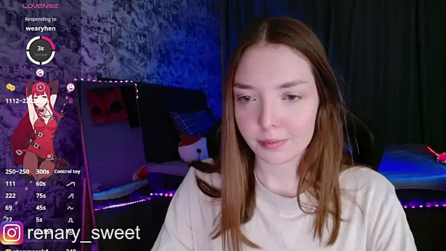 Snapshot of renary_sweet chatting on February 27, 2025, 11:48 pm renary sweet online show from February 27, 2025, 11:48 pm