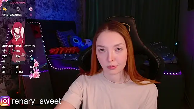 Snapshot of renary_sweet chatting on January 24, 2025, 6:56 pm renary sweet online show from January 24, 2025, 6:56 pm