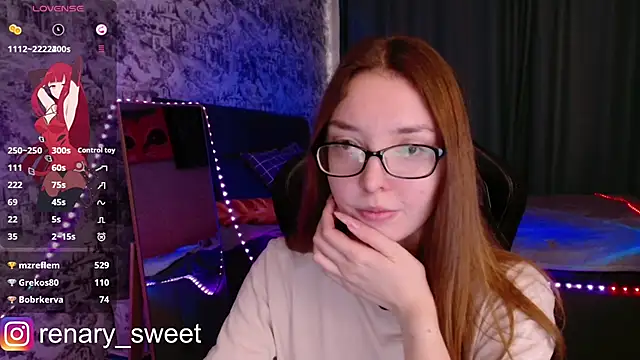 Snapshot of renary_sweet chatting on March 12, 2025, 3:57 am renary sweet online show from March 12, 2025, 3:57 am