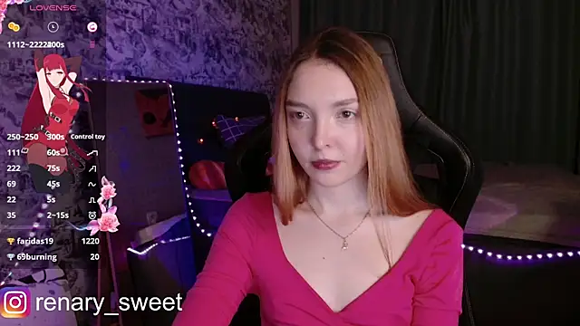 Snapshot of renary_sweet chatting on January 28, 2025, 11:07 pm renary sweet online show from January 28, 2025, 11:07 pm