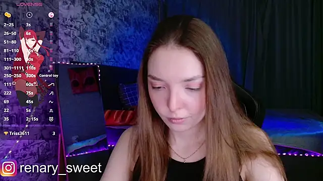 Snapshot of renary_sweet chatting on March 2, 2025, 3:41 pm renary sweet online show from March 2, 2025, 3:41 pm