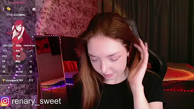 Snapshot of renary_sweet chatting on March 13, 2025, 9:37 pm renary sweet online show from March 13, 2025, 9:37 pm