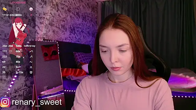 Snapshot of renary_sweet chatting on February 18, 2025, 4:36 pm renary sweet online show from February 18, 2025, 4:36 pm