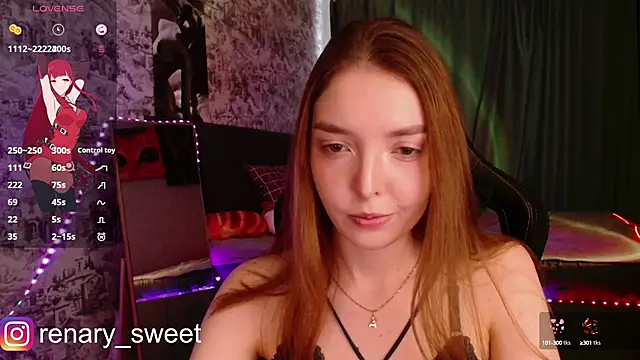 Snapshot of renary_sweet chatting on March 19, 2025, 1:07 pm renary sweet online show from March 19, 2025, 1:07 pm
