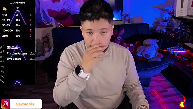  AlexMorris online show from December 4, 2025, 6:01 am