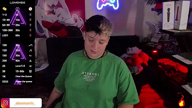  AlexMorris online show from November 6, 2025, 5:44 am