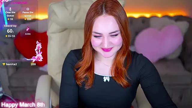 Snapshot of LovelyBell chatting on March 8, 2026, 2:31 pm LovelyBell online show from March 8, 2026, 2:31 pm