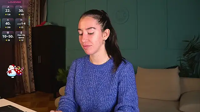 Snapshot of Belle_Via chatting on February 23, 2026, 3:34 pm Belle Via online show from February 23, 2026, 3:34 pm