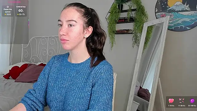 Snapshot of Belle_Via chatting on March 1, 2026, 10:26 am Belle Via online show from March 1, 2026, 10:26 am