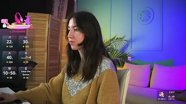 Snapshot of Belle_Via chatting on October 30, 2025, 3:42 pm Belle Via online show from October 30, 2025, 3:42 pm