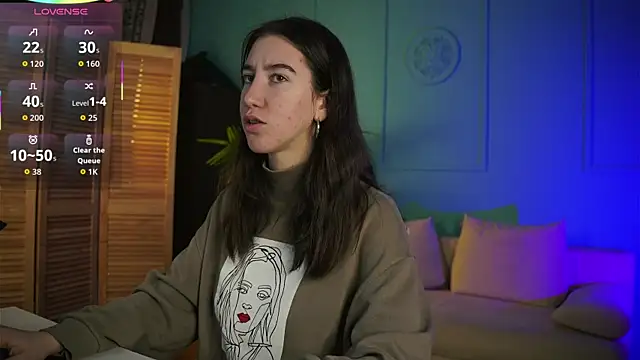 Snapshot of Belle_Via chatting on October 27, 2025, 2:07 pm Belle Via online show from October 27, 2025, 2:07 pm