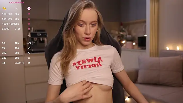 PollyAgata online show from February 21, 2026, 7:05 pm