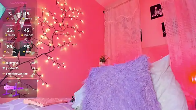 Snapshot of Dulce_Girl_ chatting on February 15, 2025, 8:00 am Dulce Girl online show from February 15, 2025, 8:00 am