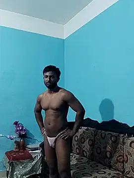 HunkyAriyan online show from March 19, 2025, 6:44 pm