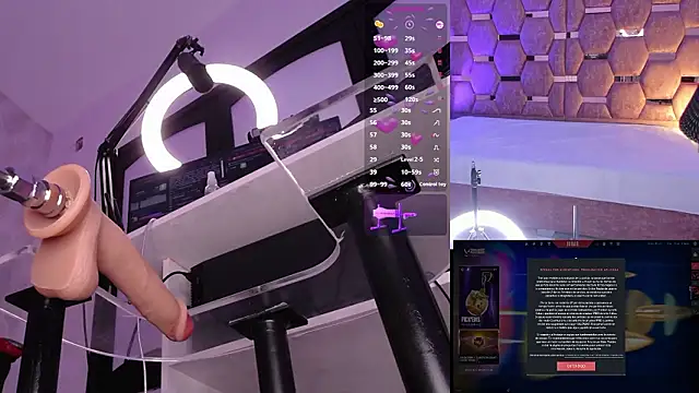 LunaAridi online show from March 10, 2026, 9:30 pm