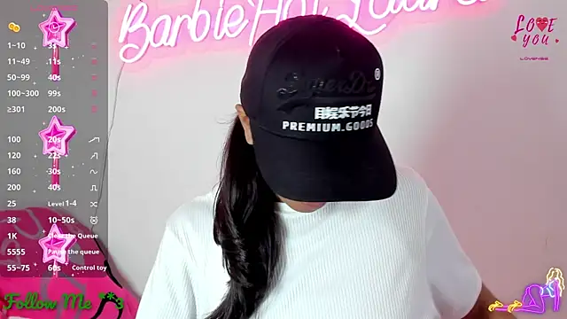 BarbieHotLaura online show from March 17, 2025, 6:11 pm