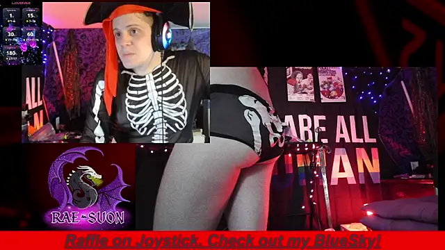 Rae-Suon online show from October 18, 2025, 3:08 am