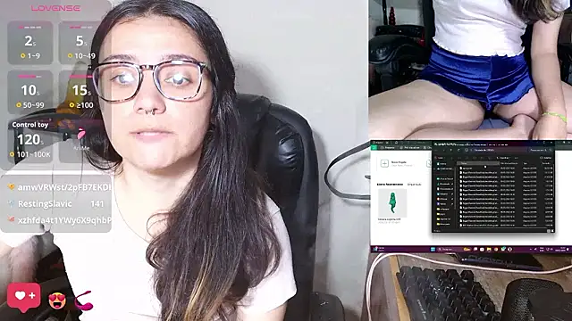 Snapshot of sobresalinaa chatting on February 9, 2026, 9:40 am sobresalinaa online show from February 9, 2026, 9:40 am