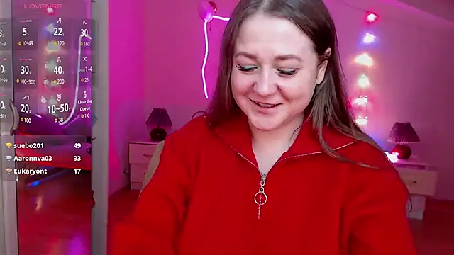 Snapshot of LizzyShine chatting on February 9, 2025, 11:25 pm LizzyShine online show from February 9, 2025, 11:25 pm
