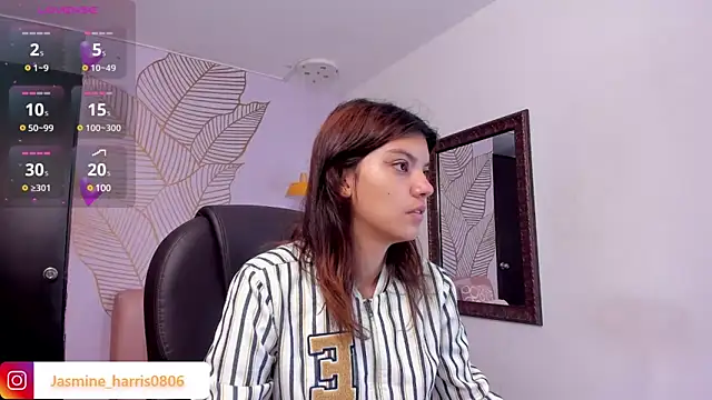 Snapshot of JasmineHarris chatting on March 12, 2025, 11:54 am JasmineHarris online show from March 12, 2025, 11:54 am