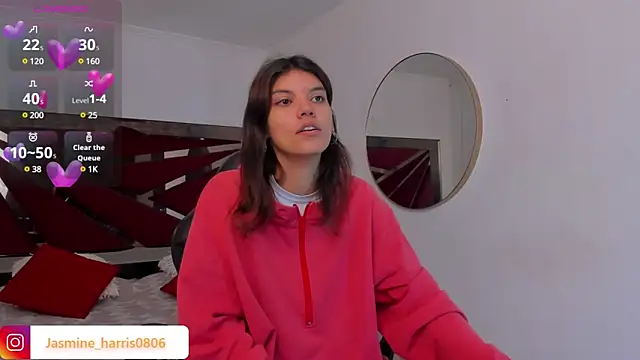 Snapshot of JasmineHarris chatting on March 18, 2025, 11:33 am JasmineHarris online show from March 18, 2025, 11:33 am