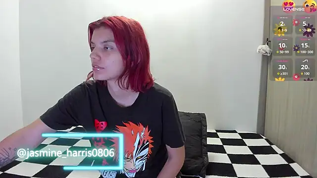 Snapshot of JasmineHarris chatting on October 14, 2025, 4:24 am JasmineHarris online show from October 14, 2025, 4:24 am