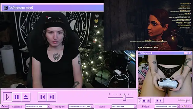 BrandiWRLD 999 online show from January 12, 2025, 12:18 am