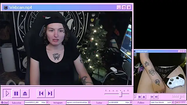 BrandiWRLD 999 online show from January 11, 2025, 12:12 am