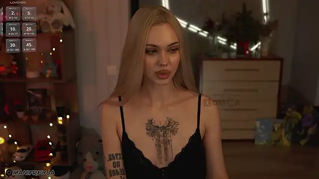 ManiFreyja online show from February 8, 2026, 9:23 pm