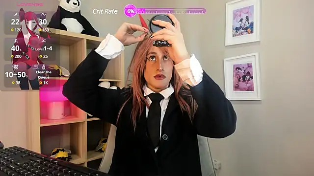 Snapshot of HakuRukushka chatting on March 18, 2025, 8:59 pm HakuRukushka online show from March 18, 2025, 8:59 pm