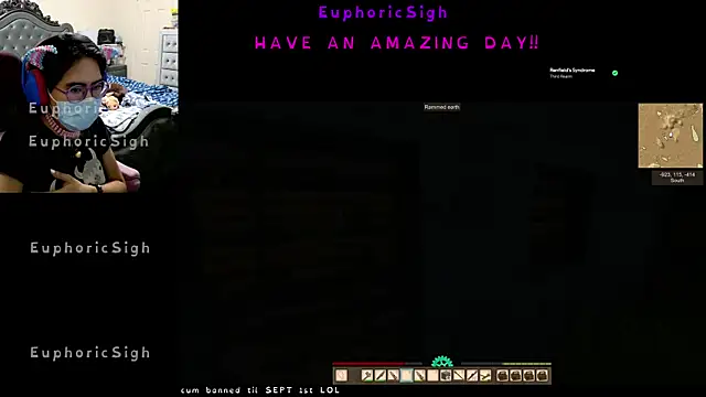 EuphoricSigh online show from May 25, 2026, 1:38 am