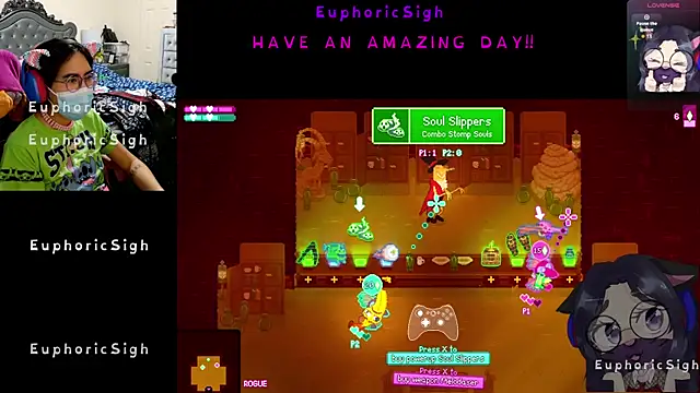 EuphoricSigh online show from February 21, 2026, 5:42 am