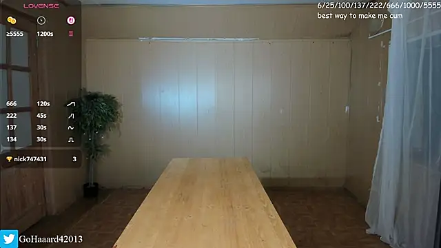 gohaard420 online show from June 14, 2026, 12:29 am