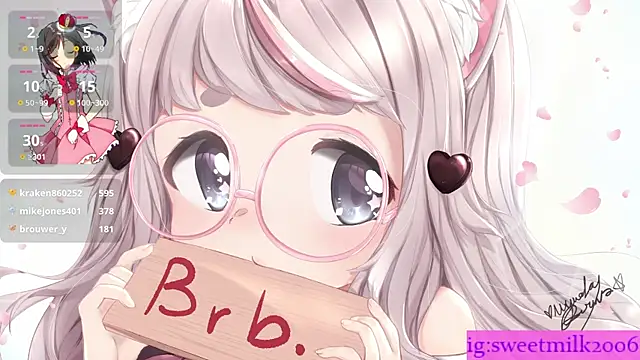 sweetmilk2006 online show from January 14, 2025, 11:53 am