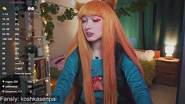 koshkasenpai online show from February 2, 2025, 7:09 am