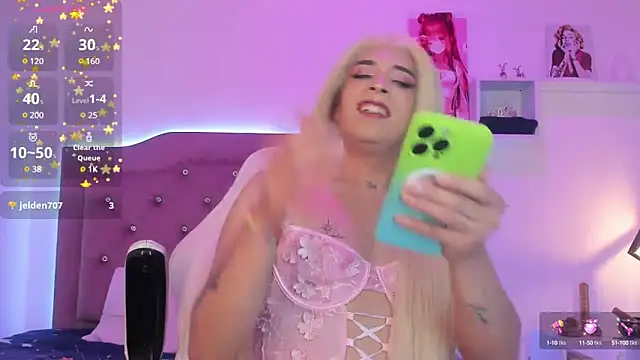 Nyx  Blackwood online show from March 15, 2025, 1:08 am