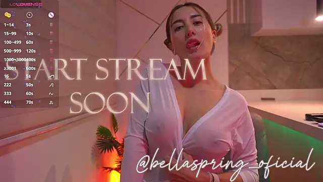 b3llaspringg online show from March 26, 2026, 11:02 pm