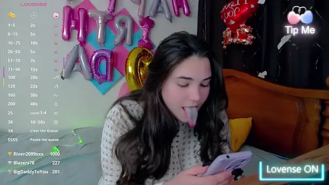 Snapshot of Lillianhot68 chatting on February 22, 2025, 12:40 pm Lillianhot68 online show from February 22, 2025, 12:40 pm