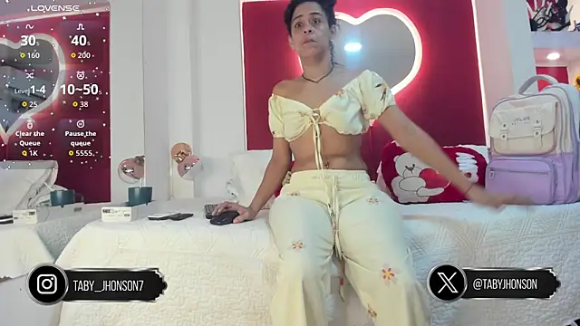 TabyJhonson online show from February 13, 2026, 1:00 pm