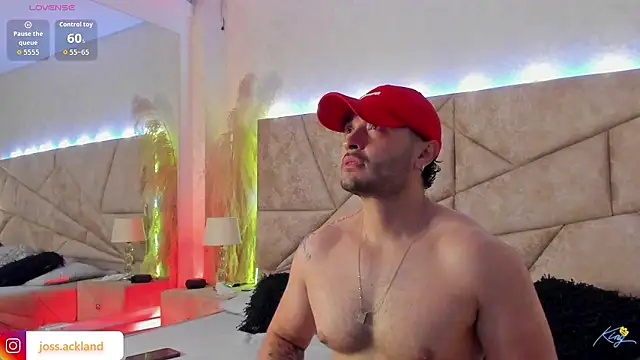 Snapshot of JossAckland chatting on March 13, 2026, 7:41 pm JossAckland online show from March 13, 2026, 7:41 pm