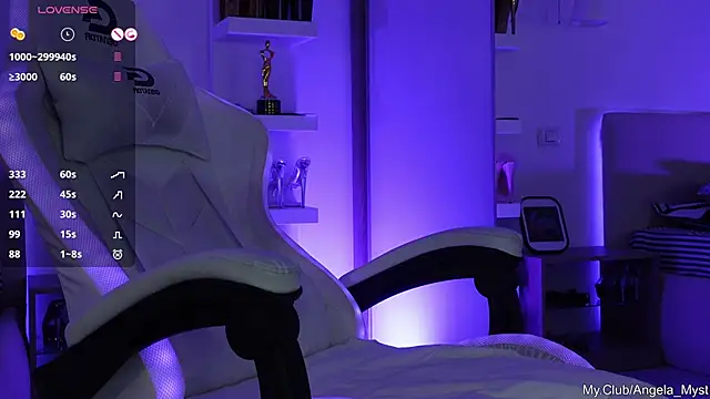 Angela Myst online show from March 10, 2025, 4:14 pm