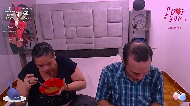 Candy and Jh0n online show from February 24, 2026, 7:59 pm