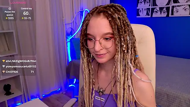 VioletShine online show from March 1, 2025, 4:54 pm