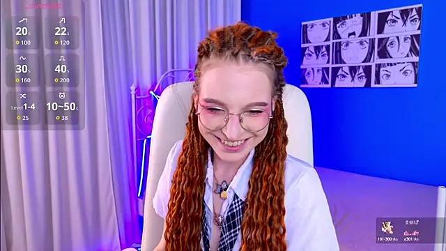 VioletShine online show from October 6, 2025, 4:19 pm