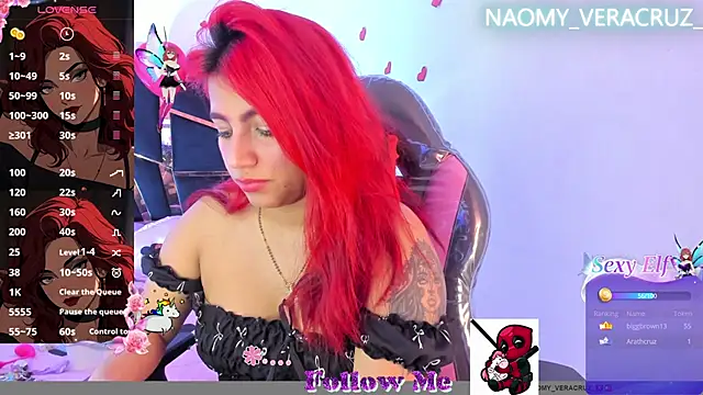 Naomy veracruz  online show from February 25, 2025, 4:04 pm