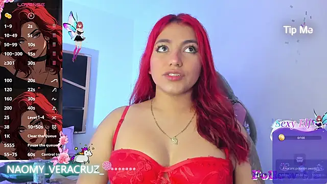Naomy veracruz  online show from February 10, 2025, 2:26 pm