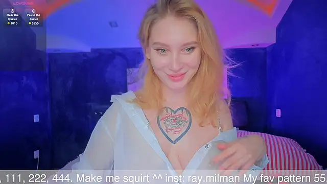 AliceMilman online show from November 7, 2025, 10:09 am